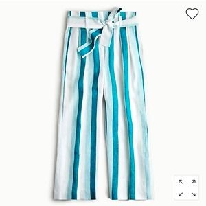 Jcrew Paper bag linen pants